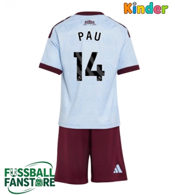 Aston Villa Pau Torres #14 Replik 3rd trikot Kinder 2026-27 Kurzarm (+ Kurze Hosen)